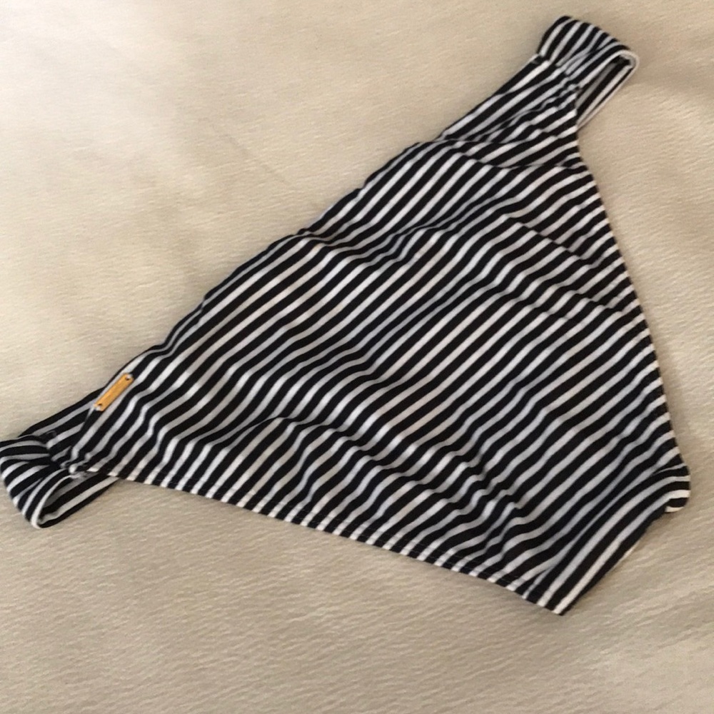Victoria Secret striped bikini bottom
